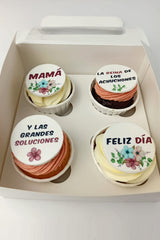 Caja 4 Cupcakes Día de la Madre