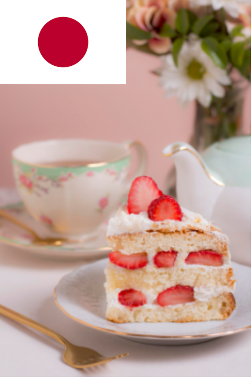 Tarta de Nata y Fresas – Japón (Strawberry Shortcake)