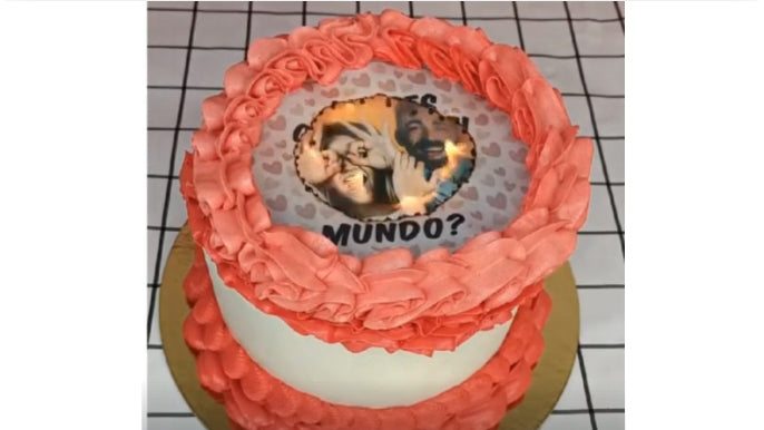burn cake
