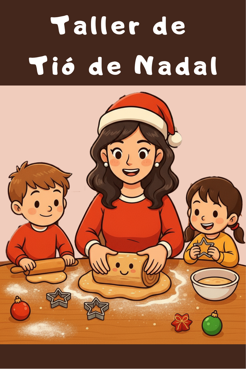 TALLER DE TIÒ DE NADAL: Taller de brazo de chocolate - 23 diciembre