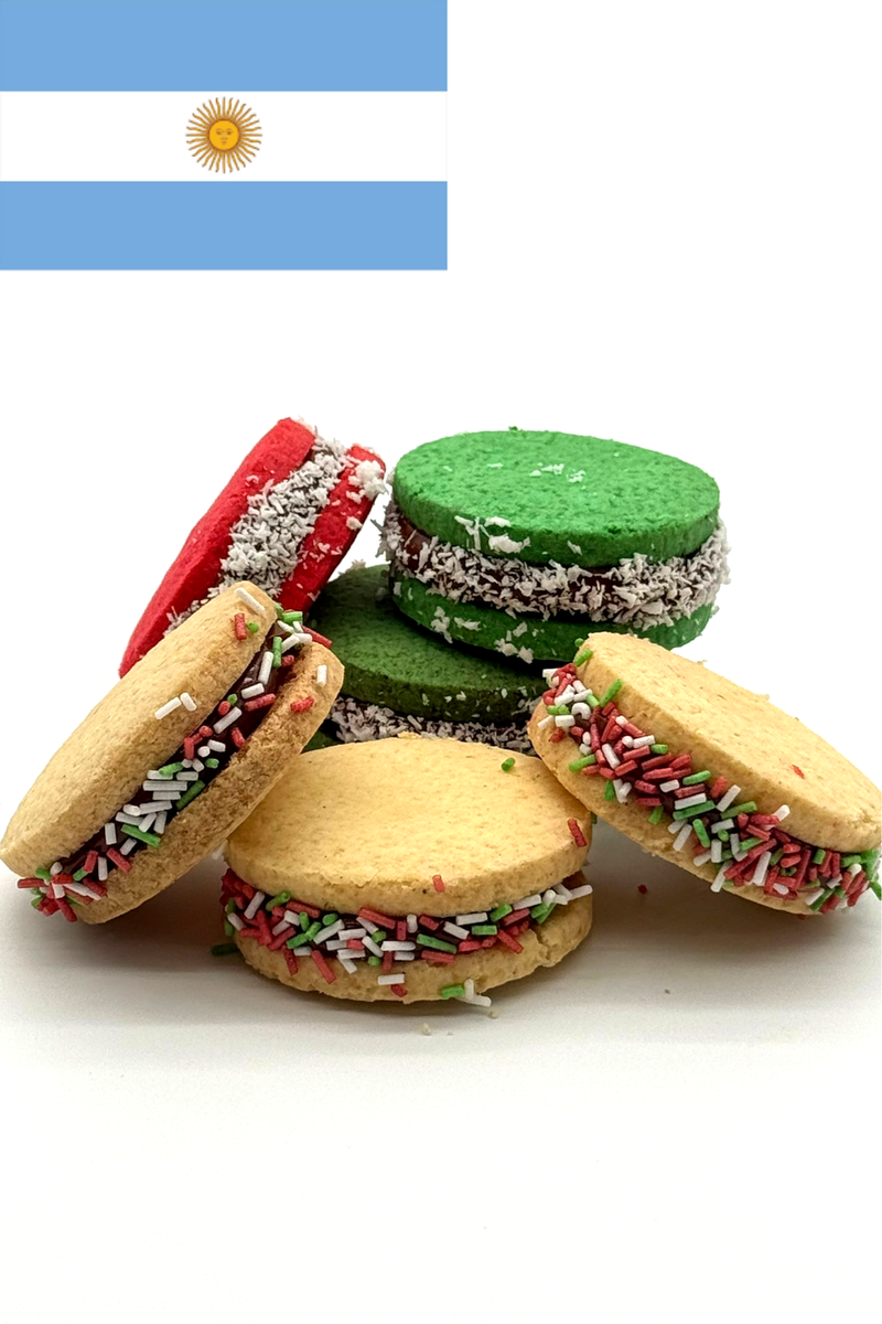 alfajores navidad