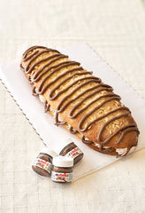 Coca Sant Joan rellena crema de Nutella