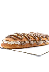 Coca Sant Joan rellena crema de Nutella