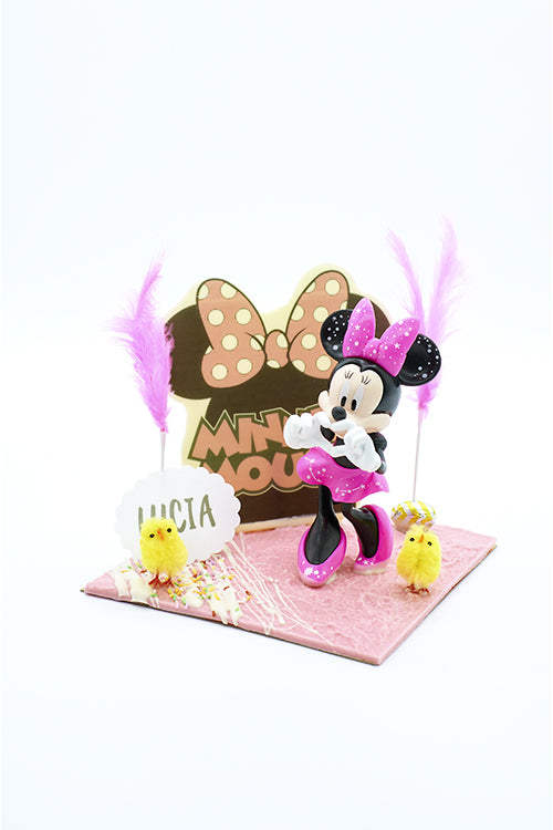 Mona de Pascua de Chocolate con figurita de Minnie