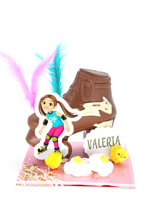 Mona de pascua de Chocolate de Patín