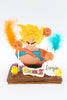 mona de pascua de chocolate de goku