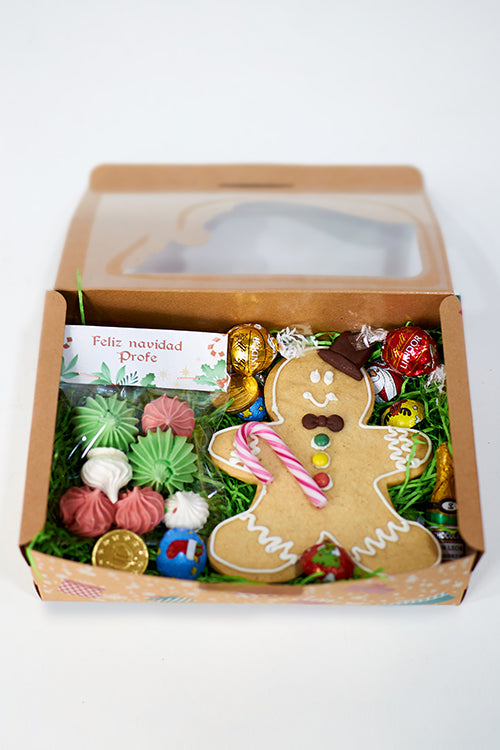 Cajita de navidad para Profes