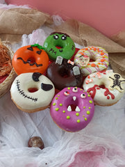 Caja Donuts variados Halloween