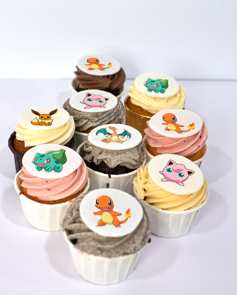 Cupcakes con fotos personalizadas