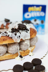 Roscón relleno de crema de Oreo